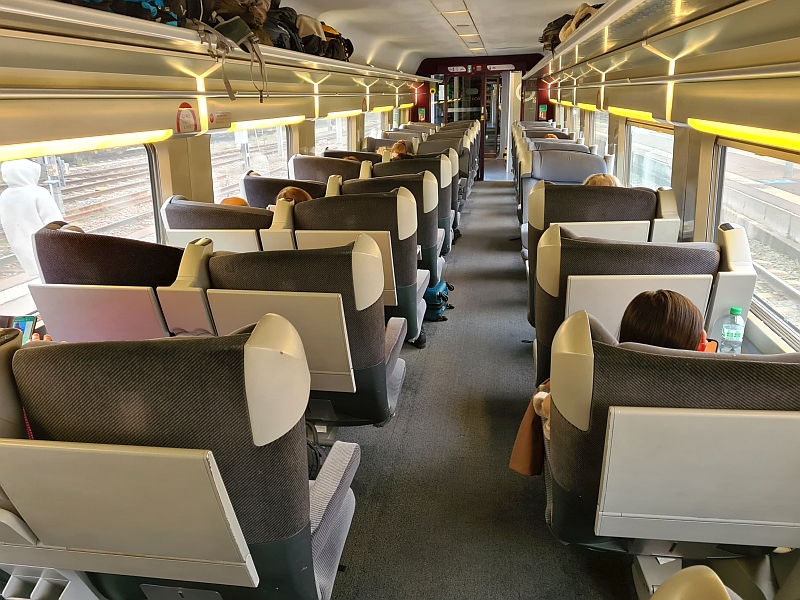 Erste Klasse im TGV Réseau