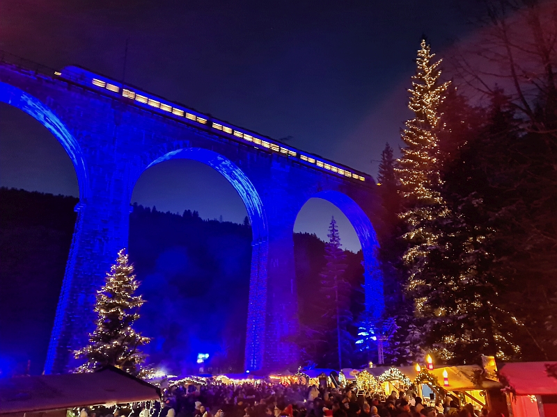 S-Bahn auf der Ravennabrücke