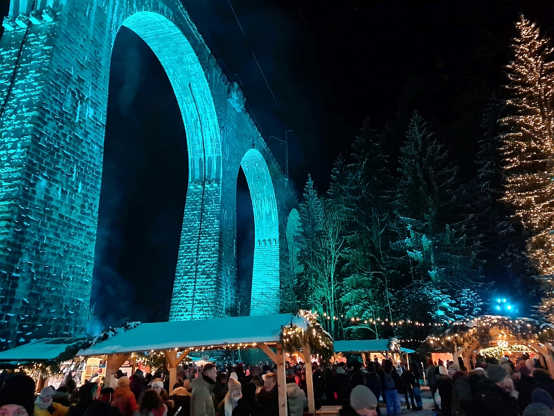 Weihnachtsmarkt in der Ravennaschlucht