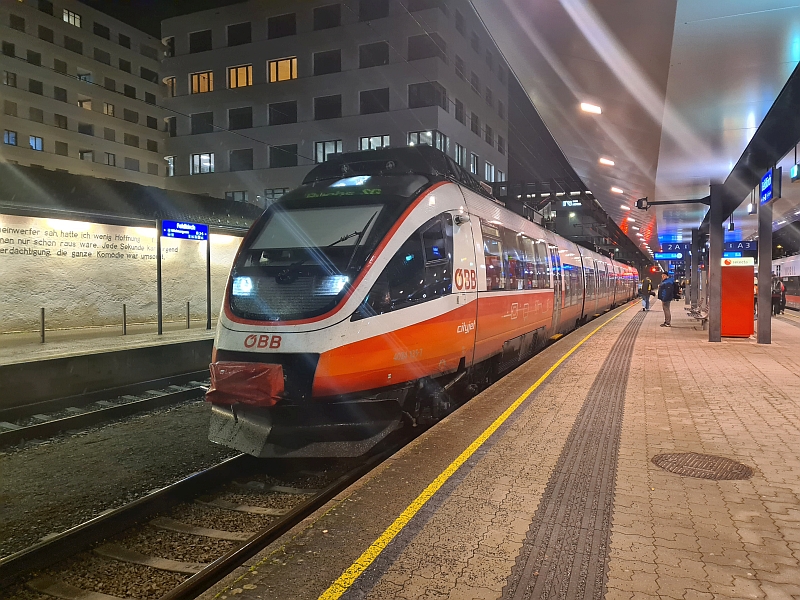 Talent-Triebzug der ÖBB in Feldkirch