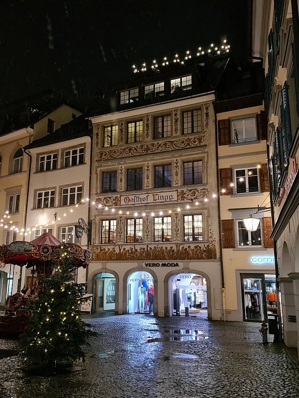 Gasthof Lingg in Feldkirch aus dem 17. Jahrhundert
