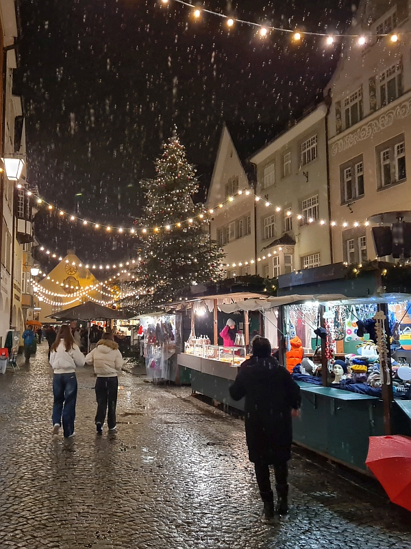 Weihnachtsmarkt in der Marktgasse Feldkirch