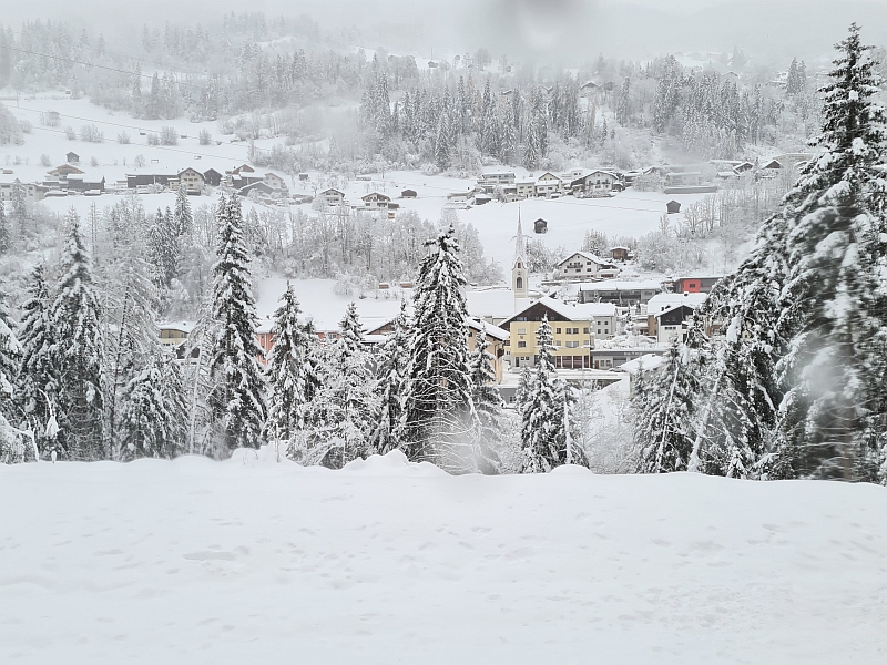 Strengen mit der Pfarrkirche St. Martin