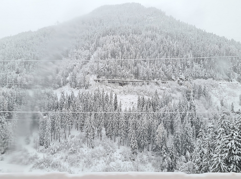 Fahrt durch das Stanzer Tal