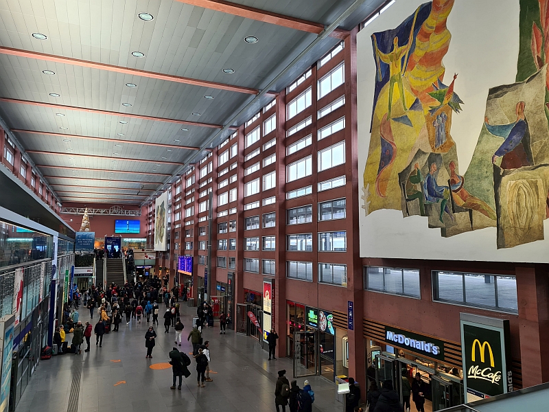 Empfangshalle Bahnhof Innsbruck