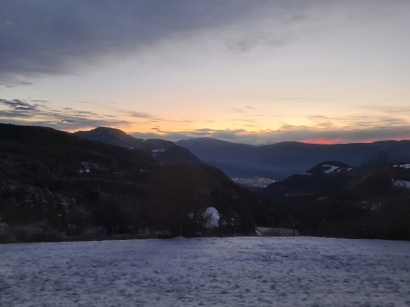 Fahrt über den Ritten