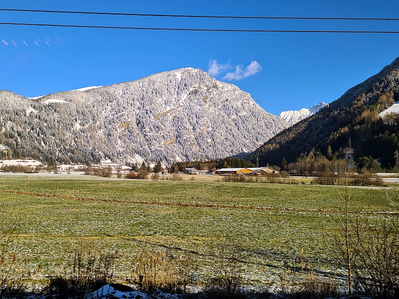 Fahrt durch das Eisacktal