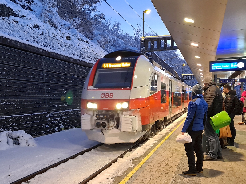 Cityjet-Zug als S 1 in Feldkirch
