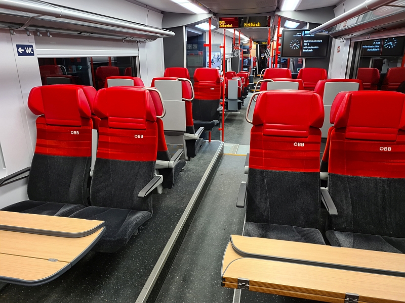 Innenbild ÖBB-Cityjet
