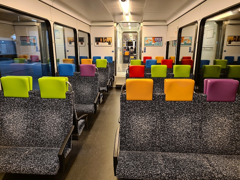 Innenbild GTW von Thurbo