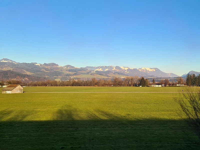 Fahrt durch das Unterinntal