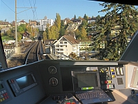 Auf Führerstand und Simulator zum Rheinfall